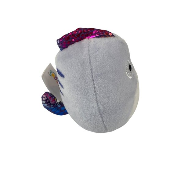 Squishmallows 2 in Coleen Chameleon Foil Rainbow Periwinkle Lizard Plush - Picture 4 of 7